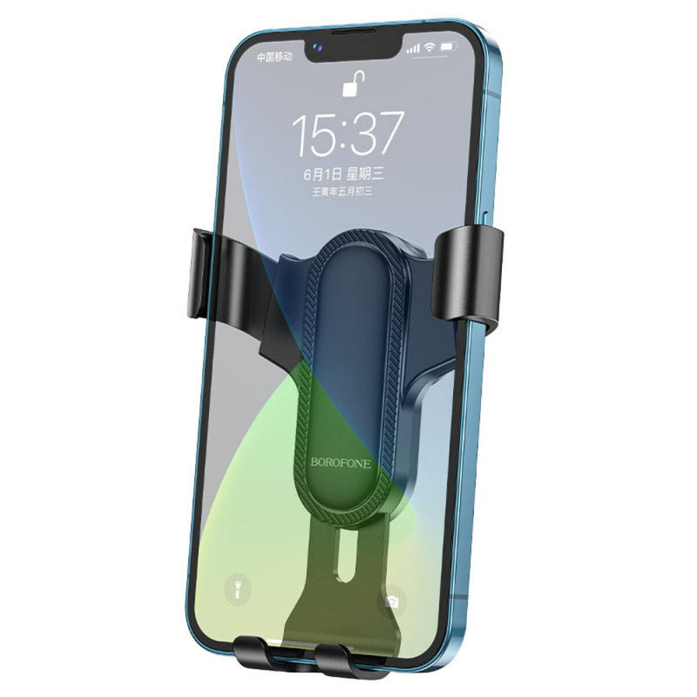 Автомобильный держатель крепление подставка для телефона смартфона BOROFONE BH74 Rock на решетку вентиляции, Одесса - изображение 7