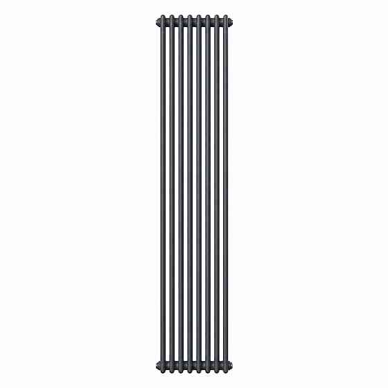 Вертикальный радиатор Calidum 2-8 380х1800, anticor, антрацит Киев