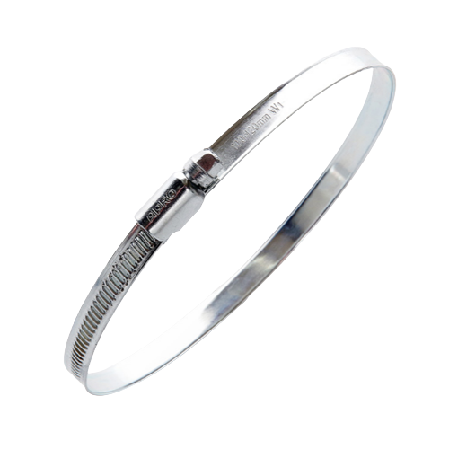 Хомут черв'ячний оцинкована сталь 28-48мм W1 50 шт/уп APRO Житомир - изображение 1