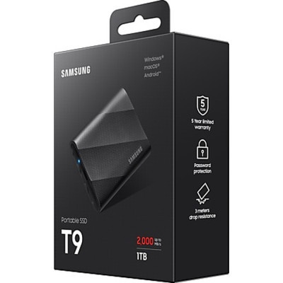 Накопичувач SSD USB 3.2 1TB T9 Samsung (MU-PG1T0B/EU) Вінниця - фото 6