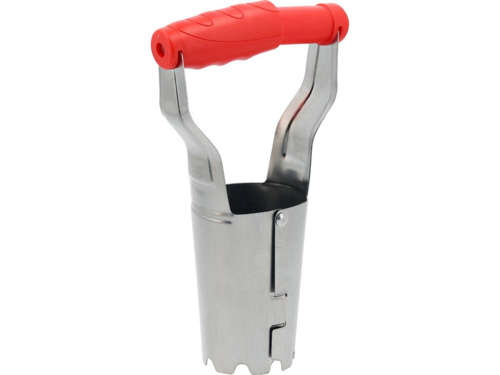 Саджалка ручна для коренеплодів і розсади YATO l= 240 мм, Ø= 60 мм з нержавіючої сталі [24] Одеса - фото 1