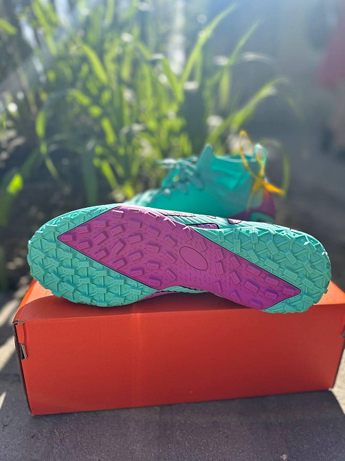 Детские футбольные сороконожки  33 34 35 36 37 38 39 40 41 42 43 44 45 Caroc Feezoom Air White/Red TF Львов - изображение 4