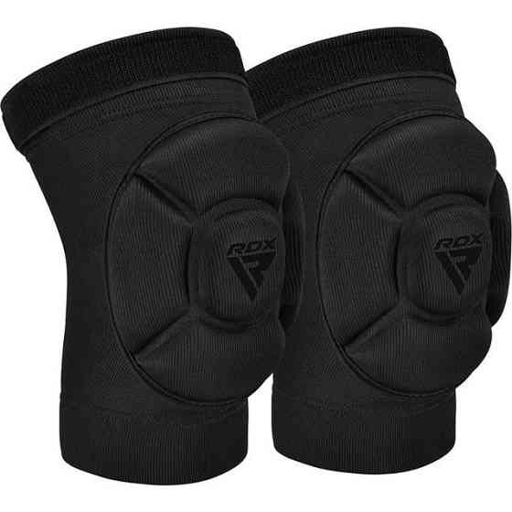 Наколінники спортивні RDX Hosiery Knee Foam K5 Black/Black S (пара) Каменское
