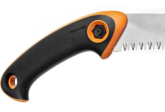 Профессиональная Ручная Пила для обрезки с чехлом Fiskars 