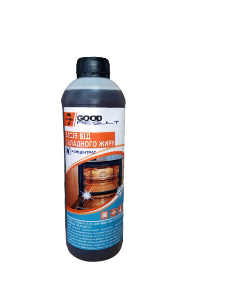 Концентрований миючий засіб для видалення складного жиру GOOD RESULT 1л Павлоград - фото 2
