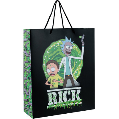 Подарочный пакет Kite бумажный Rick and Morty 26х32 см (RM24-266) Винница - изображение 1