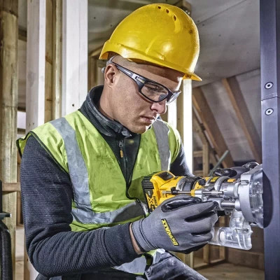 Фрезер DeWALT 18В XR Li-lon, безщітковий, 16000-25500 об/хв, цанга 6-8 мм, (без АКБ та ЗП) (DCW604N) Вінниця - фото 4