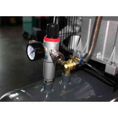 Компрессор GTM 100л, 400/300л/мин, 2,2кВт, 10бар, 220В, 2 цилиндра (KCH2070B-100L) Винница