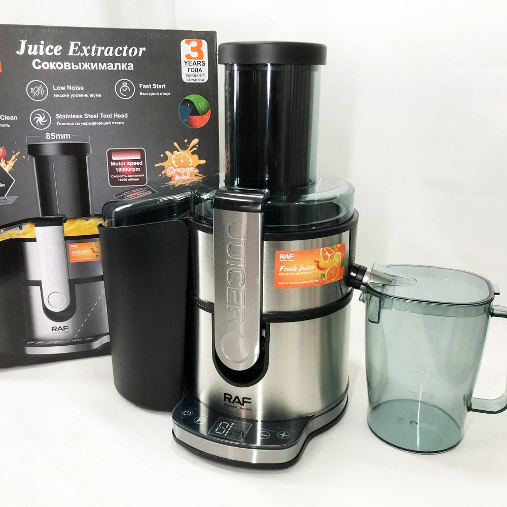 Соковижималка для гранату RAF R.2700 1.1 л 800 Вт, Маленька побутова соковижималка EV-78 Львів - фото 8