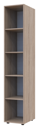 Пенал відкритий Doros Гелар 38,2х49,5х203,4 см Дуб сонома (DRS-011142) Львів