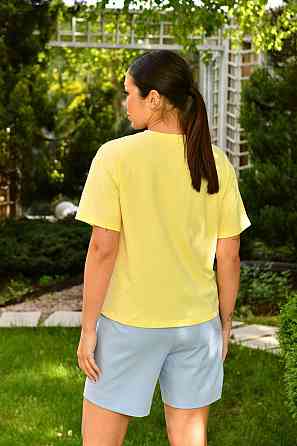 Женская трикотажная  футболка база Jasmin Сумы