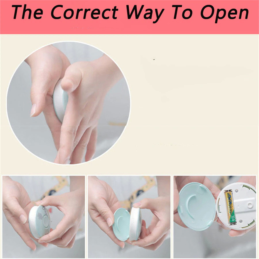 Дитячий триммер Sindax для нігтів з 6 шліфувальними головками (Рожевий) Николаев - изображение 8