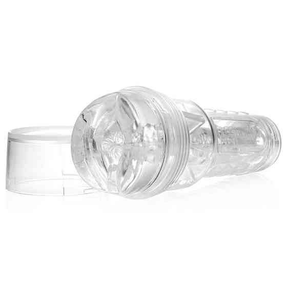 Мастурбатор анус у колбі, кібершкіра Fleshlight Ice Butt Crystal, прозорий Sex Aura Київ