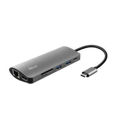 Концентратор Trust DALYX 7-IN-1 USB-C ALUMINIUM (23775_TRUST) Винница