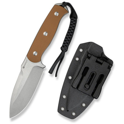 Нож Sencut Toxodon, Brown G10, Stonewash (S24036-3) Винница - изображение 6
