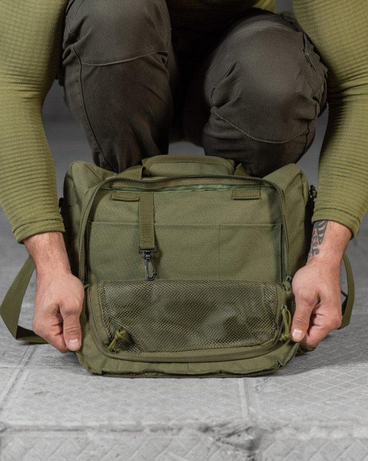 Сумка административная тактическая  СКГ  olive ВТ0529 Одесса - изображение 3