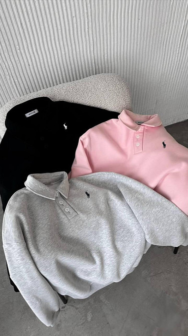 Жіночий світшот з сорочковим коміром Одеса - фото 2