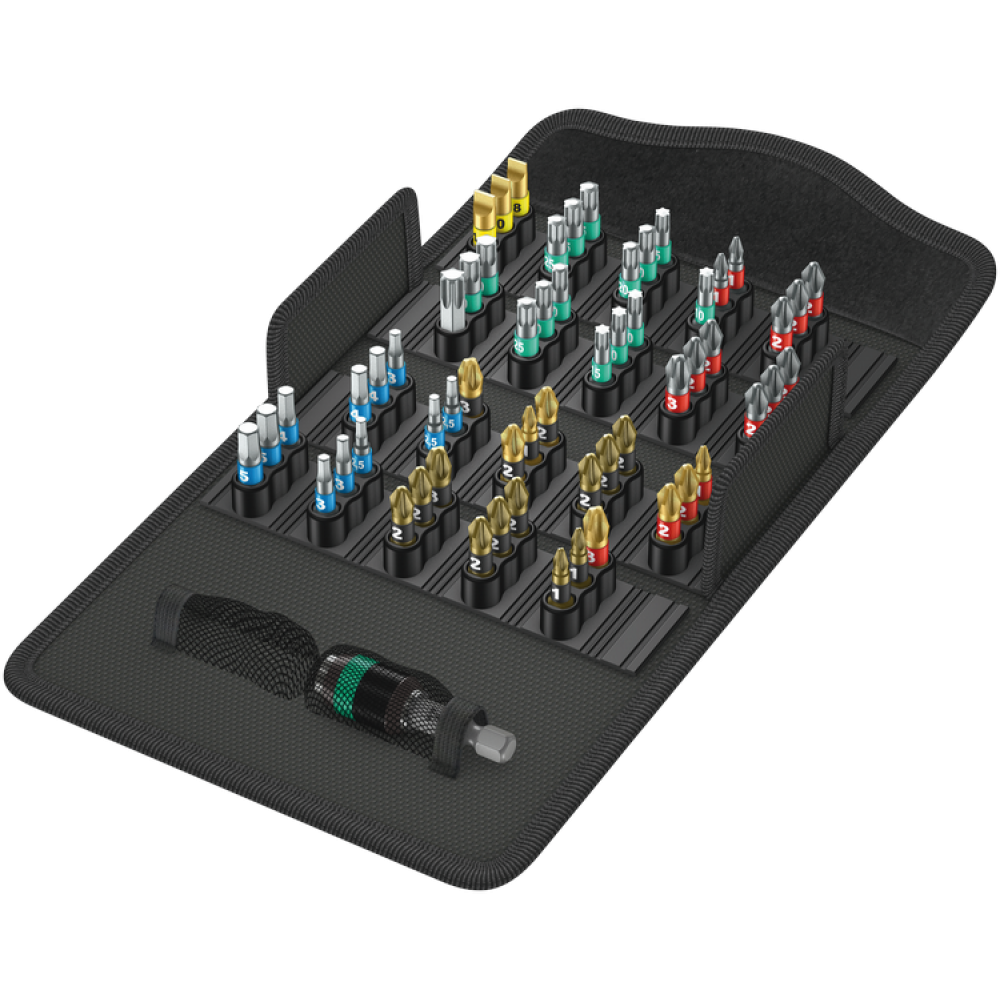 Набір біт РН,PZ,SL,HEX,Torx 61ед. Wera Bit-Safe BiTorsion 05057441001 Одеса - фото 1