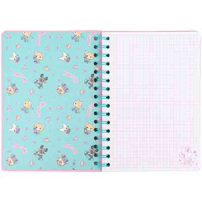 Блокнот Kite на спіралі A5 Aggretsuko , 80 аркушів, клітинка (AR25-190) Вінниця