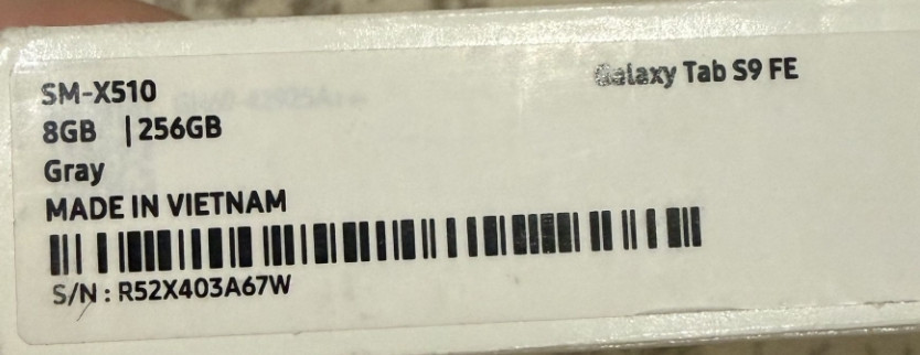 Планшет Samsung Galaxy Tab S9 FE Wi-Fi 8/256GB. Харків - фото 1