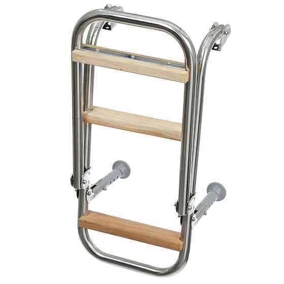 Лестница 250х800мм, 3 ступени, 1041 с деревянными ступенями Киев