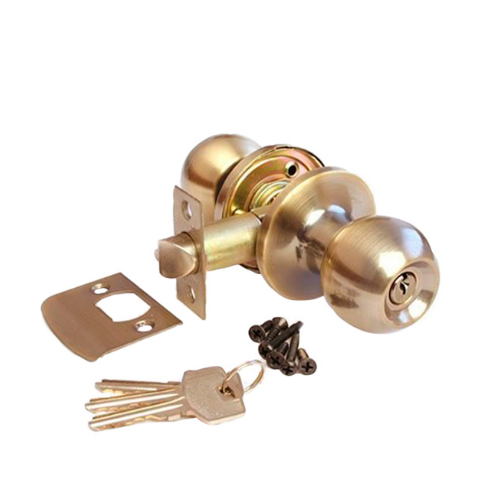 Ручка-кноб дверна D672ET (циліндровий механізм) AB KEDR Житомир - изображение 1