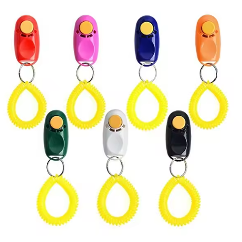 Кликер для дрессировки собак с браслетом Киев