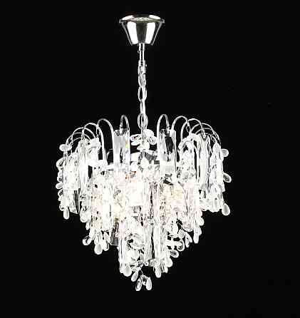 Люстра підвісна кришталева E2726/3, Хром Коломия