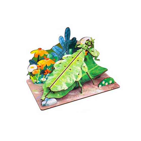 Дерев'яний пазл 3D "Phylliidae" 68038W 58 деталей Вінниця