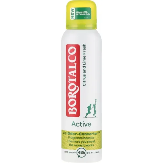 Дезодорант спрей Borotalco Deo Spray Active Citrus and Lime fresh 150 мл Львов
