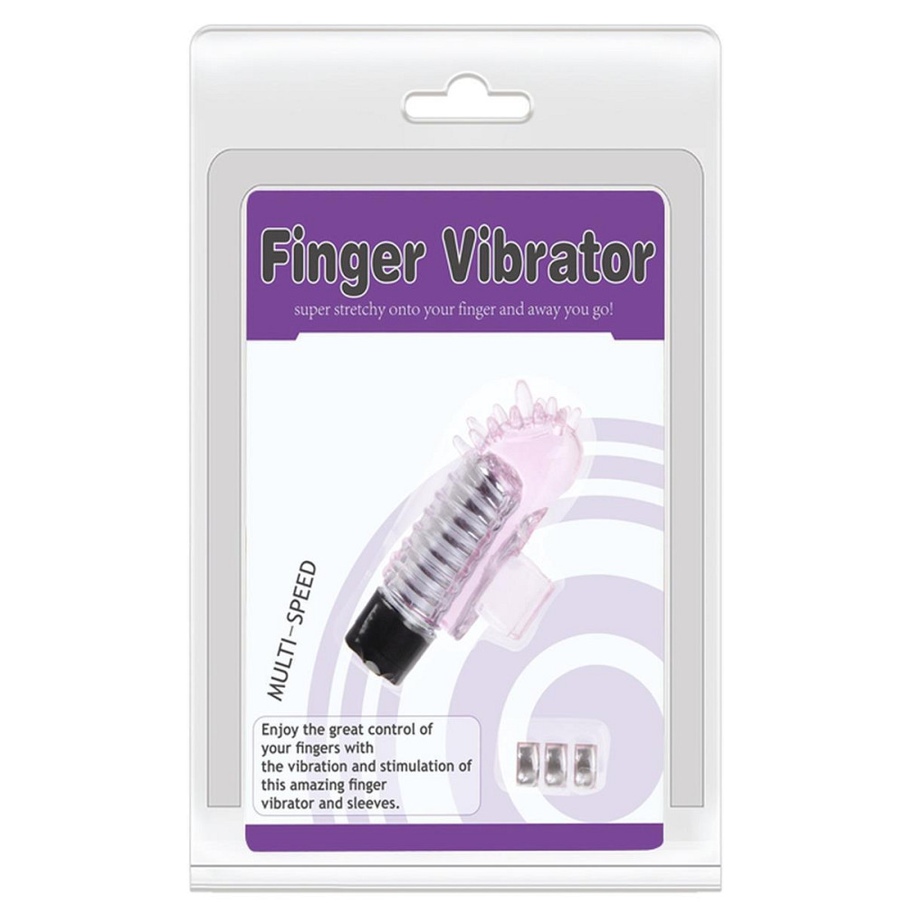 Стимулятор BAILE- FINGER VIBRATOR, MULTI-SPEED Sex Aura Київ - фото 9
