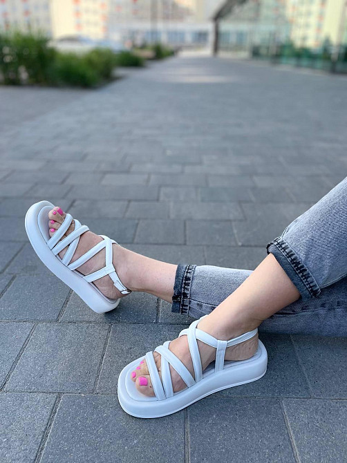 KatrinA Босоніжки жіночі KatrinA 205 білі (літо, шкіра натуральна) (5251) Коломия - фото 7