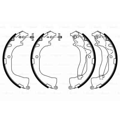 Тормозные колодки Bosch 0 986 487 955 Винница