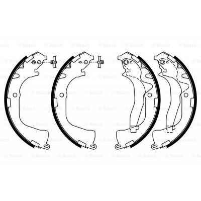 Гальмівні колодки Bosch 0 986 487 955 Вінниця - фото 5