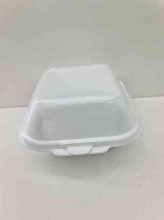 Ланч-бокс з спіненого полістиролу з кришкою 123*133*78мм білий HP-7 250 шт/уп Харків