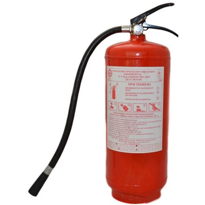 Вогнегасник Рубеж порошковий 5 кг (04-003-5) Вінниця - фото 1