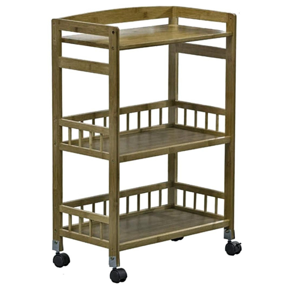 Этажерка для ванной на колёсиках 