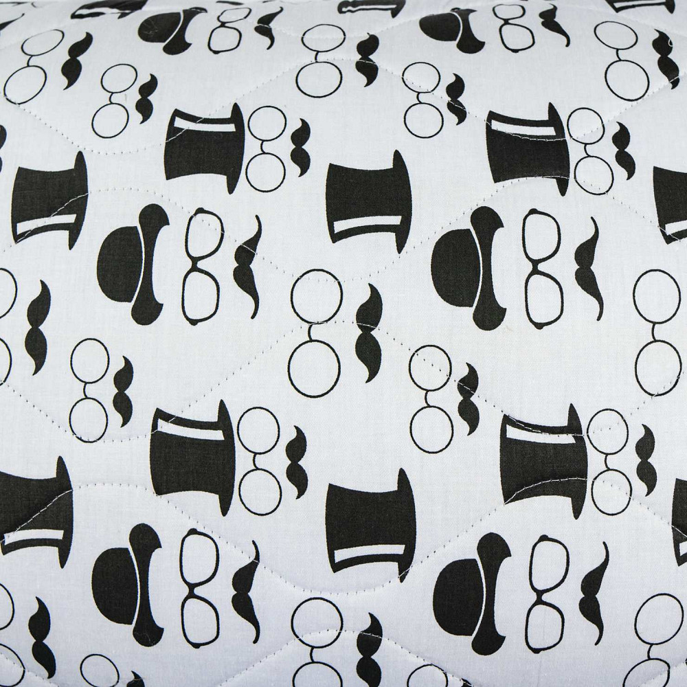 Подушка конопляная YouStar Чарли 50х50 см чехол 100% хлопок Сатин (Белый) Сумы - изображение 2