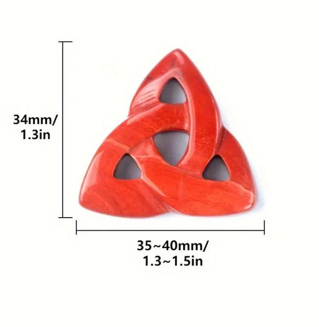 Натуральный Кристалл Кельтский Узел – розовый кварц, размер 3.5-4 см. Кристалл розового кварца Киев - изображение 4