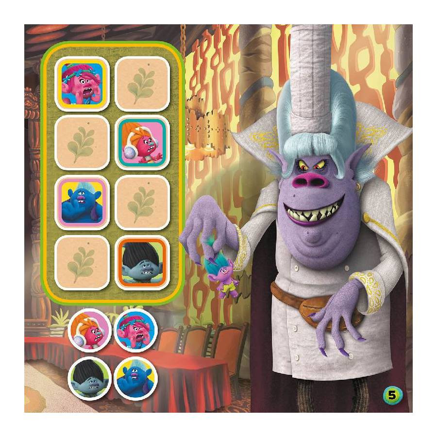 Судоку для дітей "Троллі Цікаві головоломки" 1191006 з наклейками Вінниця - фото 2