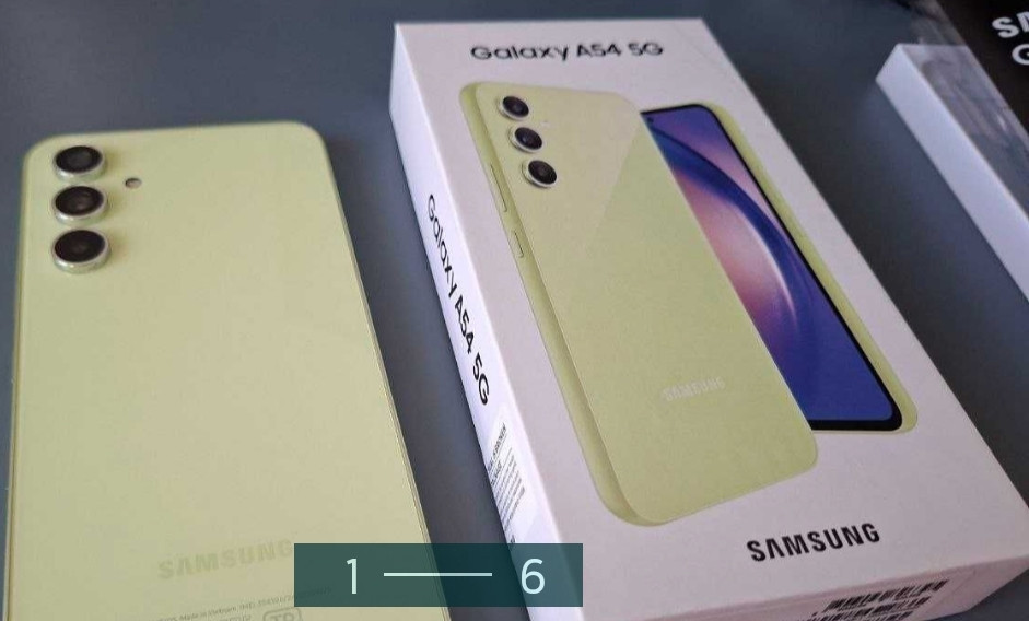 Смартфон Samsung Galaxy A54 5G Lime Green 8/256Gb. Киев - изображение 6
