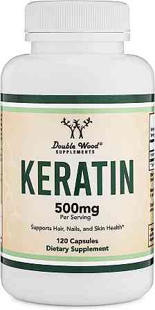 Кератин Double Wood Keratin 500 mg (на 2 капсули), 120capsules Луцьк