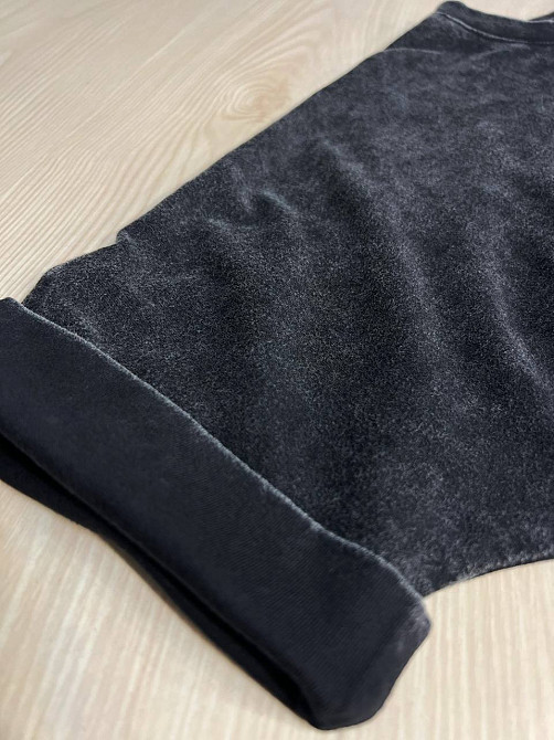 Футболка женская A-N 26028 тай-дай оверсайз с вышивкой, черный, one size Киев - изображение 13