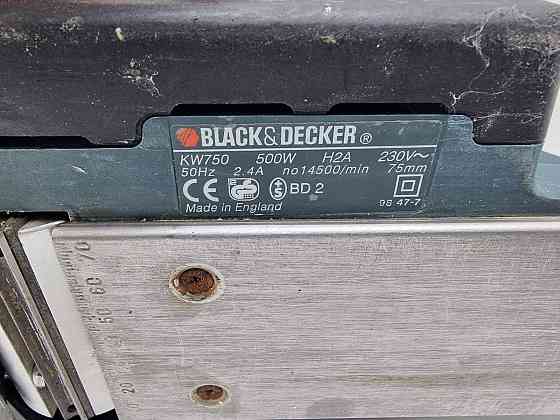 Електричний рубанок Black Decker kw750 (товар вживаний) Луцьк