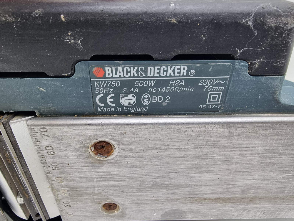 Електричний рубанок Black Decker kw750 (товар вживаний) Луцьк - фото 5