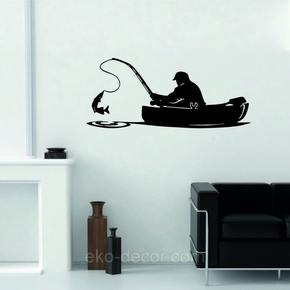 Декоративне настінне Панно «Рибак», Декор на стіну Київ - фото 1