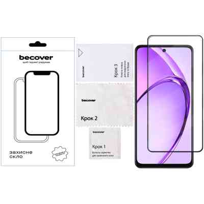 Скло захисне BeCover Oppo Reno13 F 5G Black (713420) Вінниця