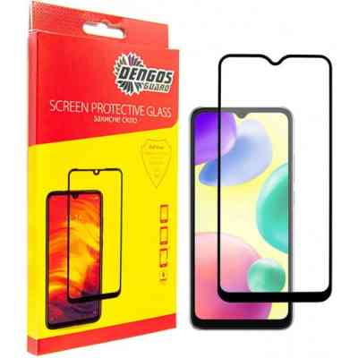 Скло захисне Dengos Full Glue Xiaomi Redmi 10C (TGFG-221) Вінниця