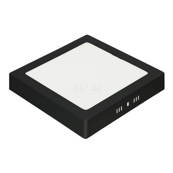 Светодиодная квадратная панель-12Вт накладная ARINA-12 6400K, черная Horoz Харьков - изображение 1