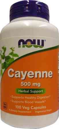 Каєнський перець Now Foods Cayenne 500 мг 100 капс Київ